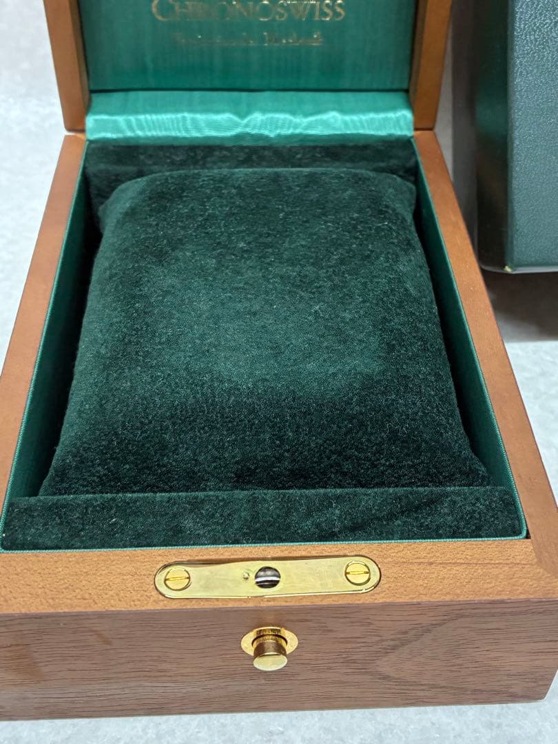 クロノスイス カブリオ CHRONOSWISS 時計ケース 木製