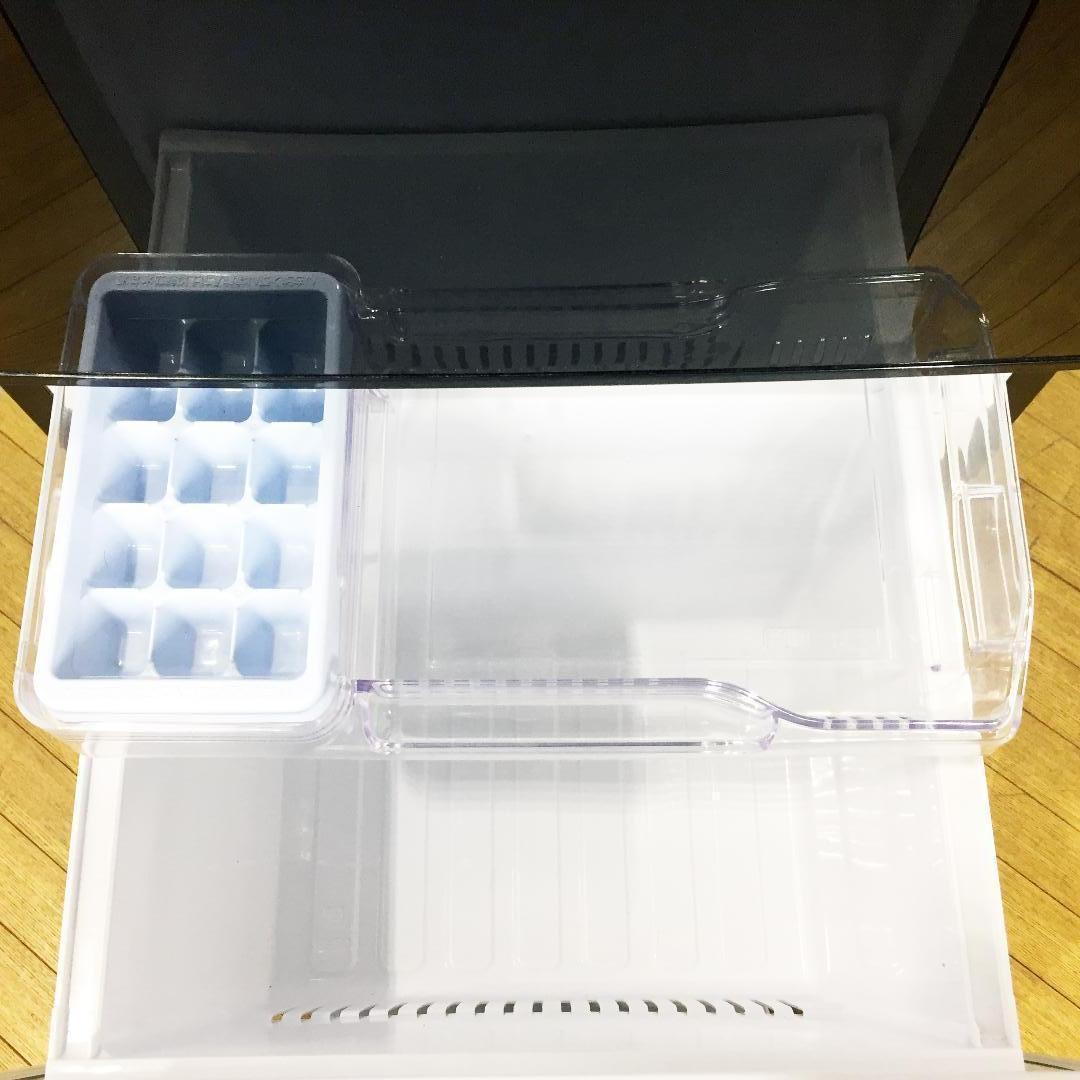 送料無料◆中古★三菱　146L　ラウンドカット ２ドア冷蔵庫【MR-P15T】