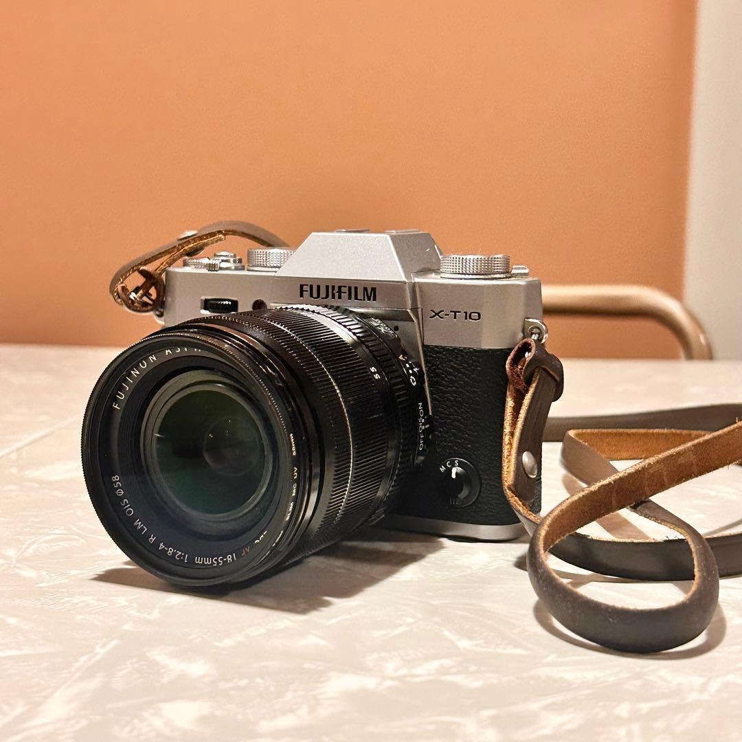 Fujifilm X-T10 ミラーレスカメラ 18-55mmレンズ付き