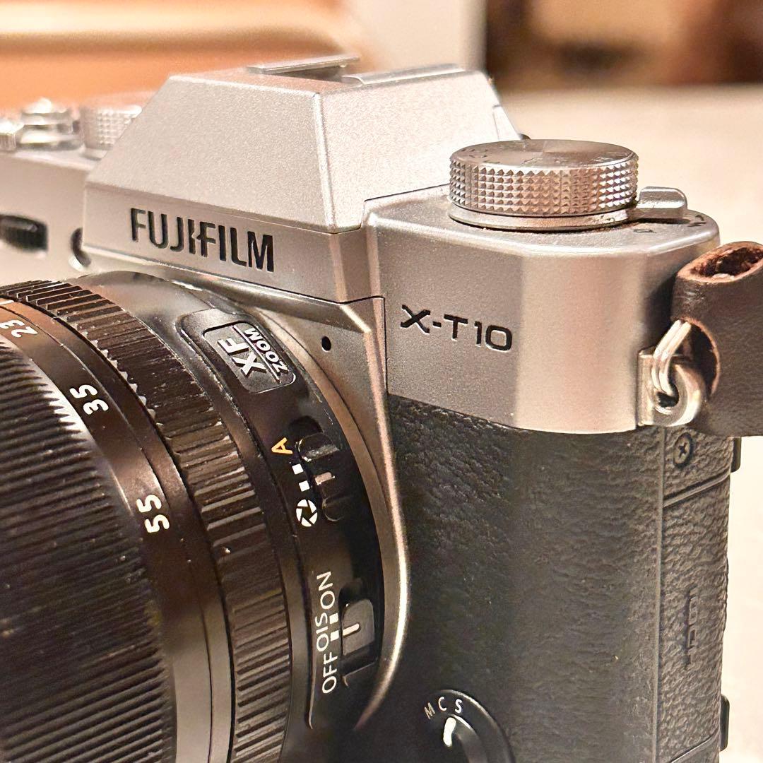Fujifilm X-T10 ミラーレスカメラ 18-55mmレンズ付き