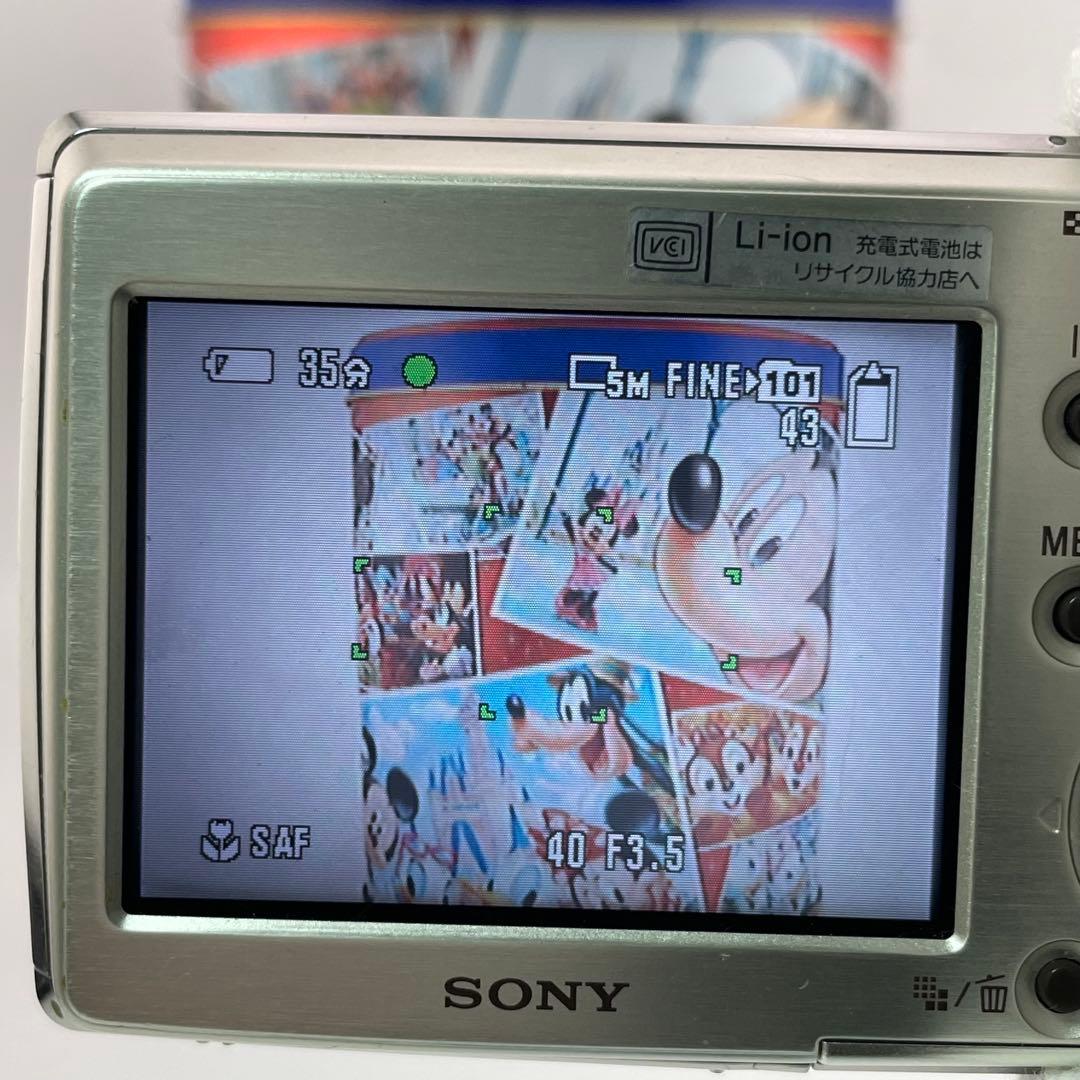実写美⭕️美品【動作確認済】SONY Cyber-shot DSC-T33