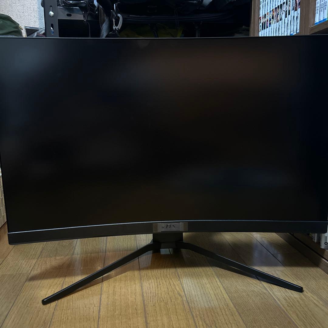 msiモニター湾曲パネル　27インチ