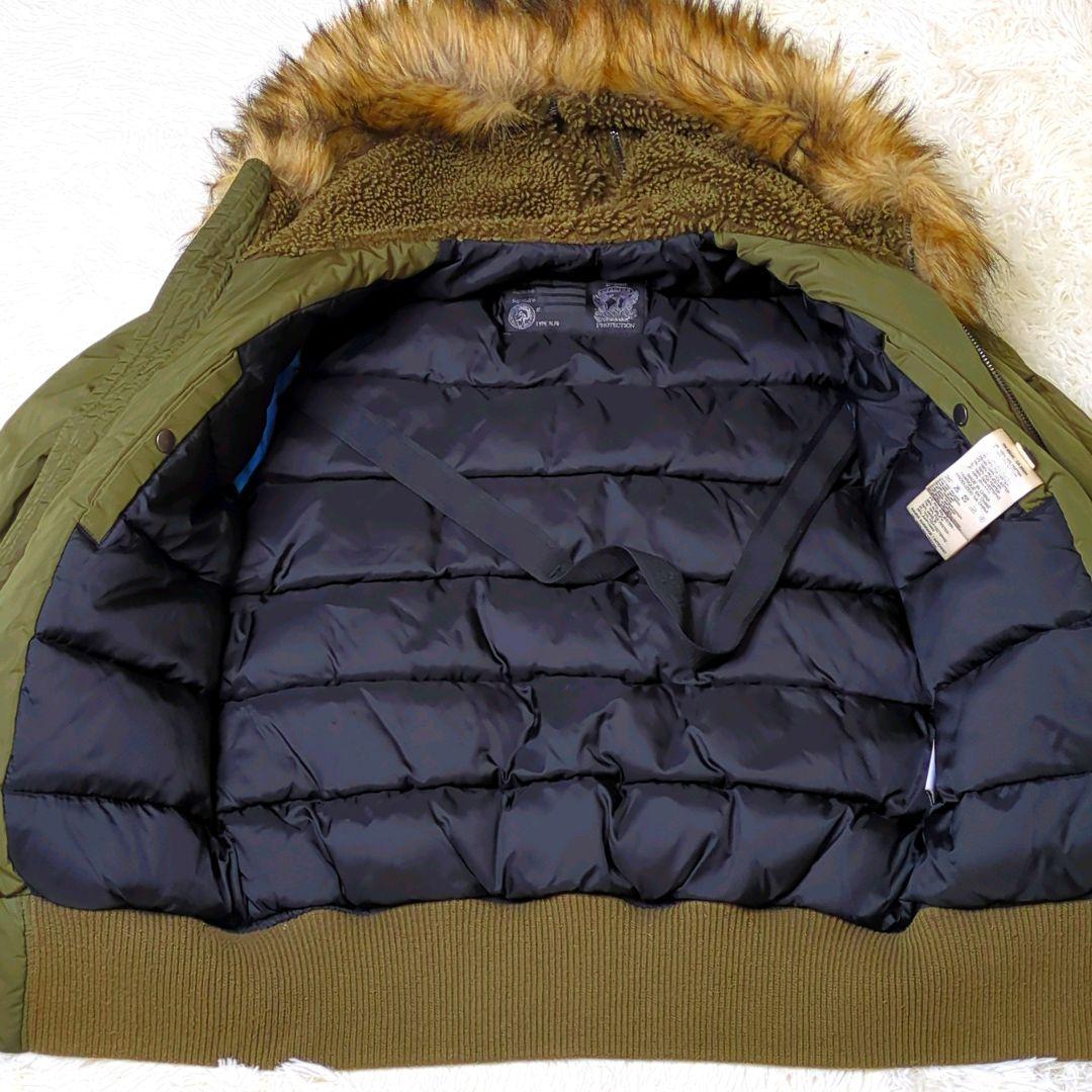 ディーゼル N−2B フライト archive オリーブ ファー Y2K XS