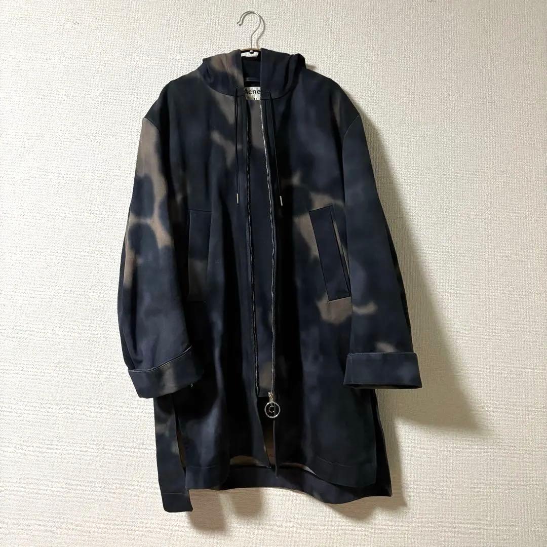 Acne Studios アクネストゥディオズ　総柄モッズコート 48