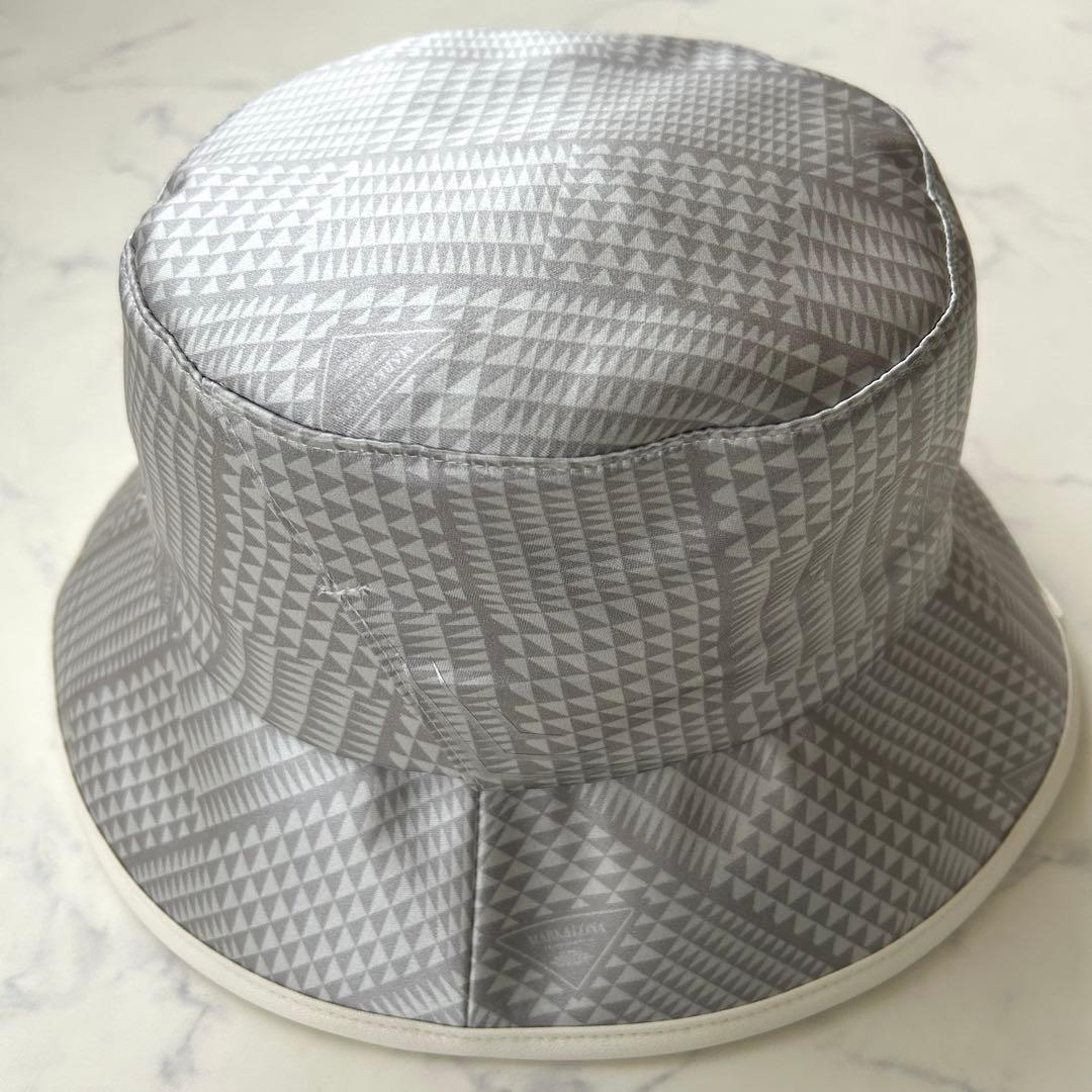 マークアンドロナ 2025年モデル バケットハット 総柄 ロゴ