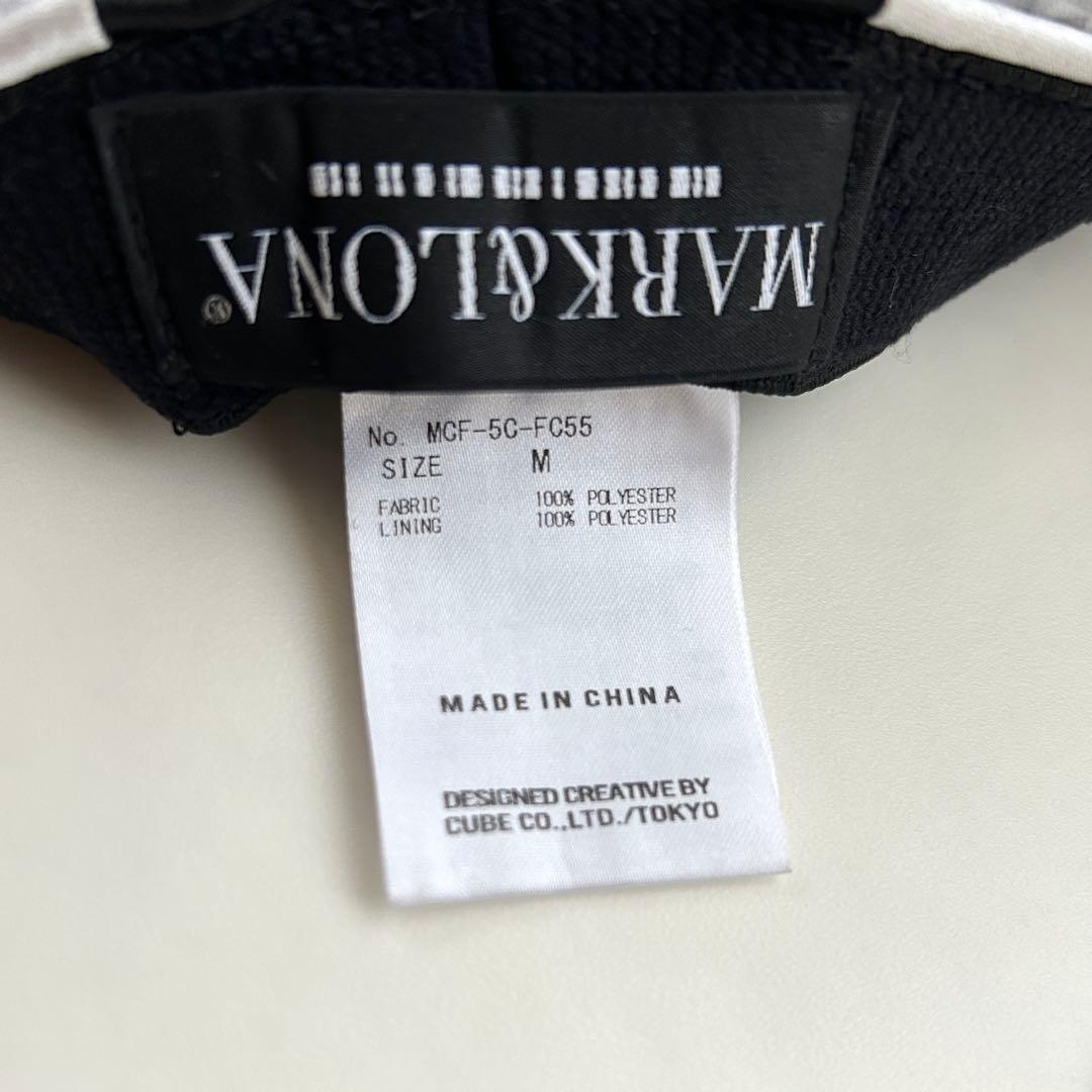 マークアンドロナ 2025年モデル バケットハット 総柄 ロゴ