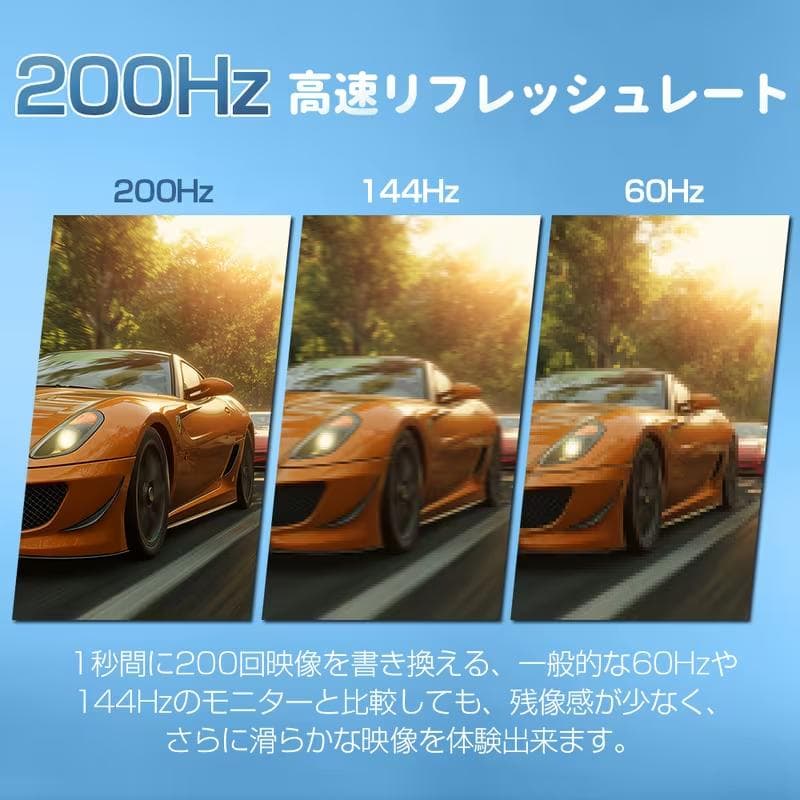 【のーに】COMRIZE 27インチゲーミングモニター 2560x1440