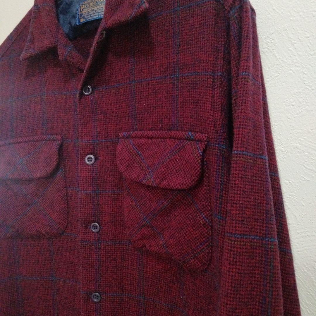 ペンドルトン　ボードシャツ　70s USA製