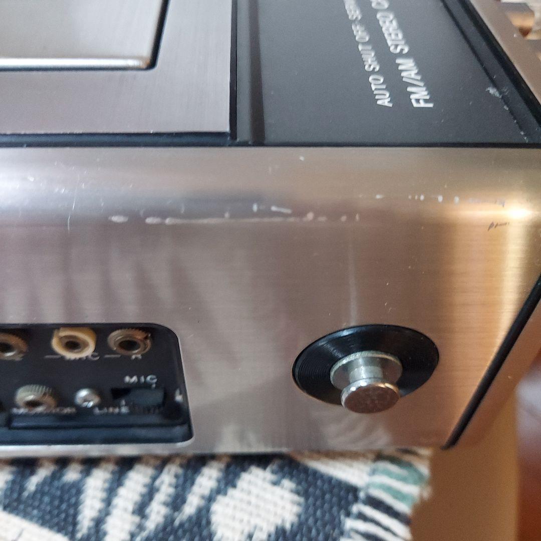 SONY CF-2700D ステレオカセットコーダーデンスケ希少品