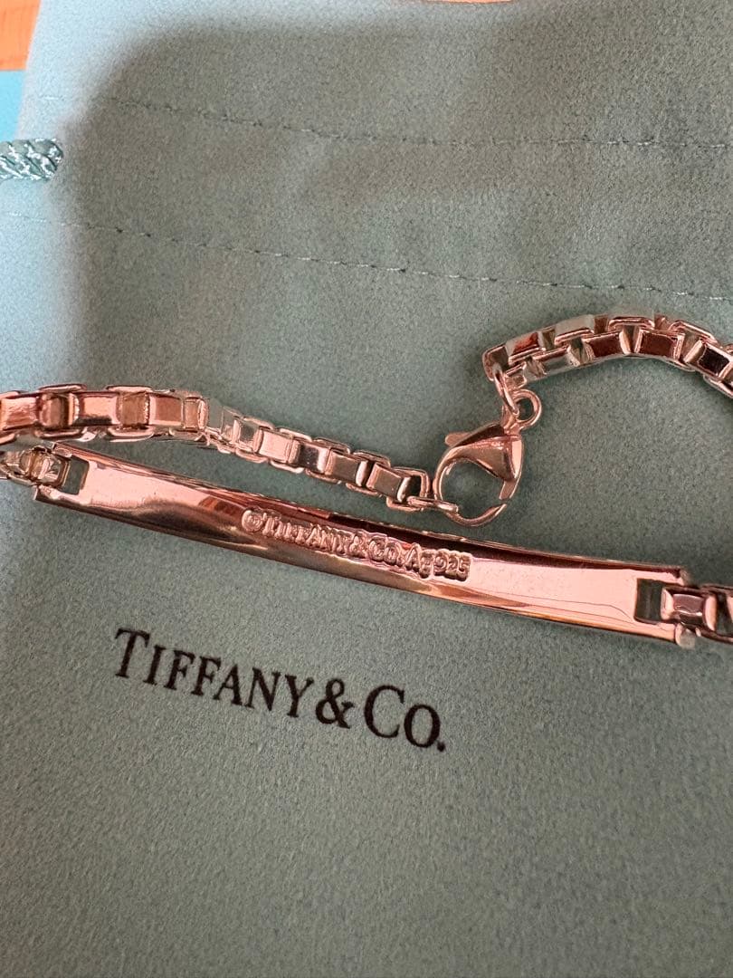 Tiffany &Co ベネチアンIDリンクブレスレット