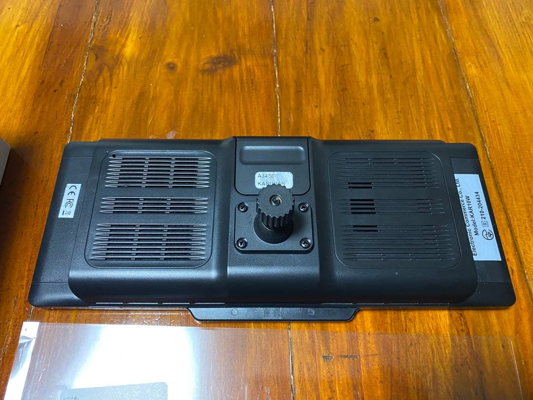 Kasvar 10.26インチ ディスプレイ 純黒クリアフィルム付き