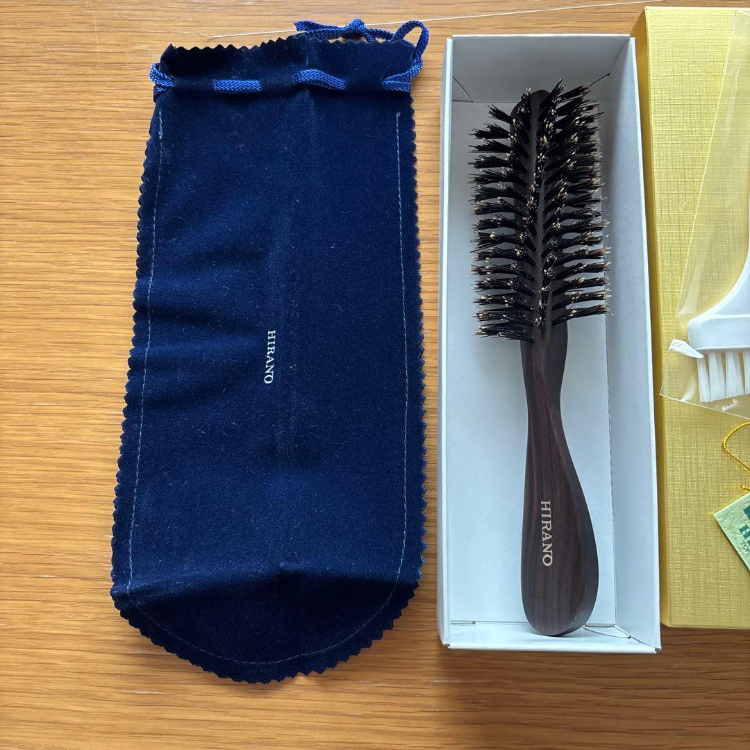 新品未使用　ブラシの平野　ヘアブラシ　ロールブラシ　B-3 日本製