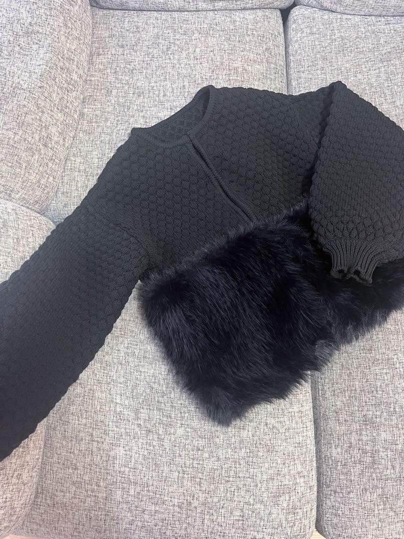 maison de Dolce. ファーリーNT black