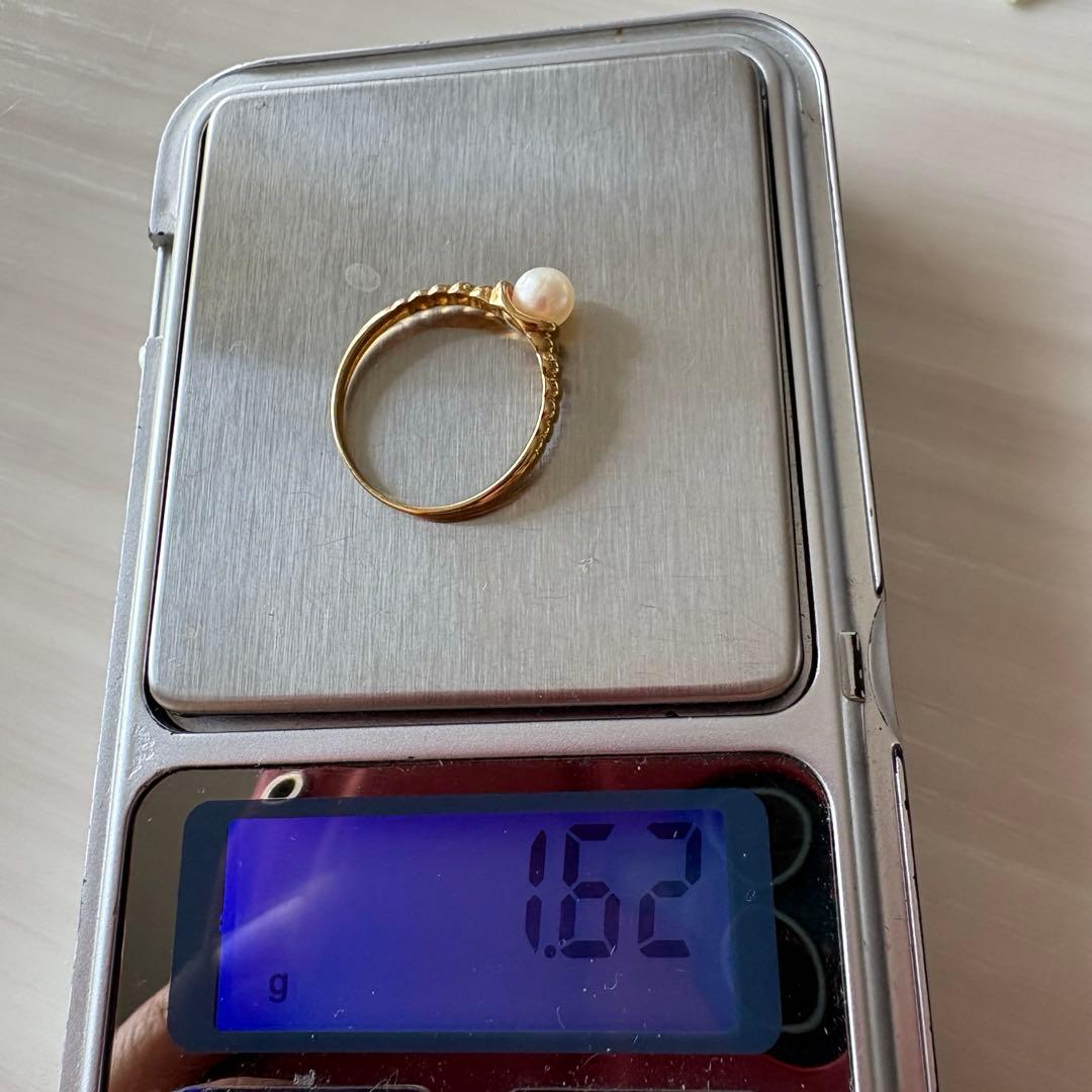 k18パールリング