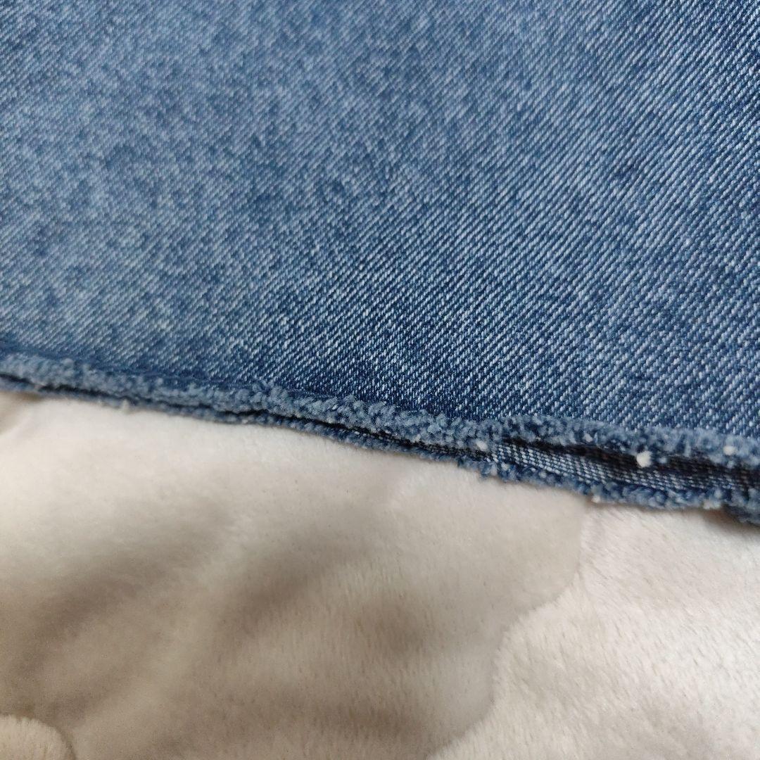 リヴドロワ 【MONN.:. (モン)】？フレアデニム ブルー 　スリット