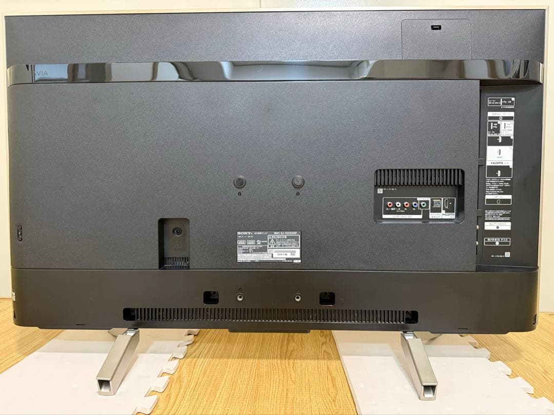 ソニー KJ-43X8500F 43型⭕️地上 BS/CS動画可4k液晶テレビ