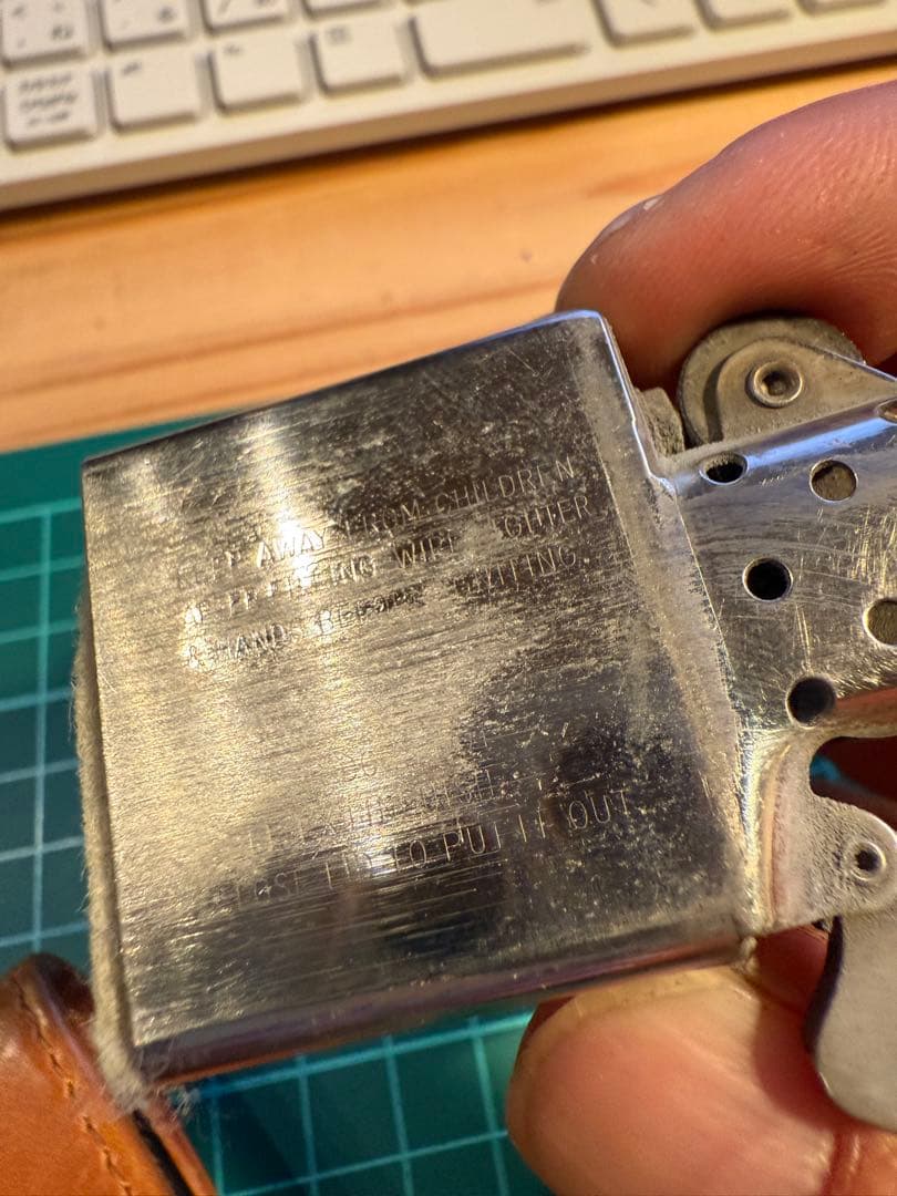 ZIPPOスターリングシルバー