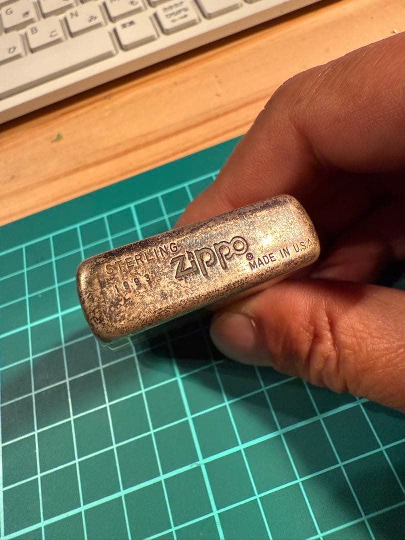 ZIPPOスターリングシルバー