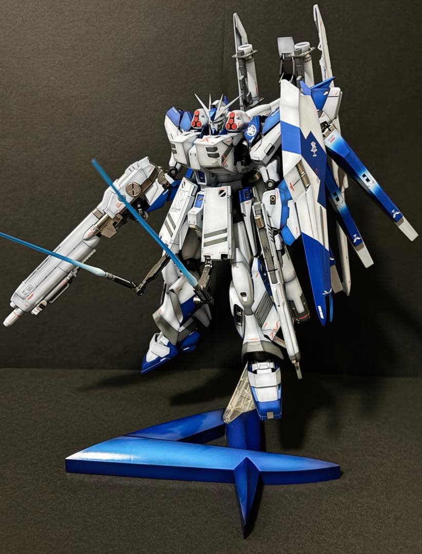 r*c様 MG HI-νガンダム　ver.ka HWS装備　全塗装完成品