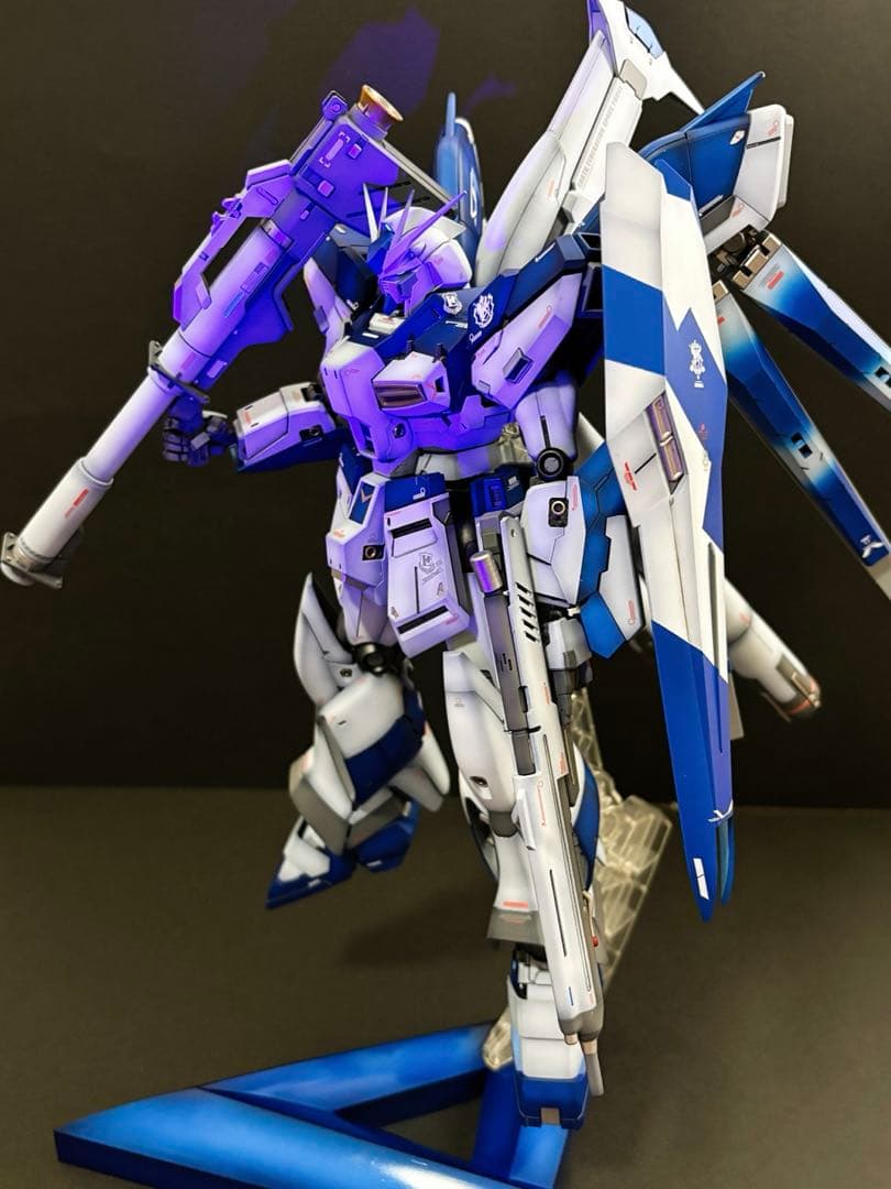 r*c様 MG HI-νガンダム　ver.ka HWS装備　全塗装完成品