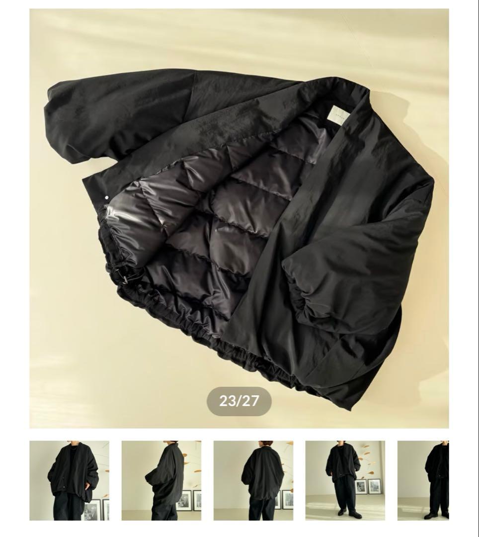 ジャケット・アウター CHOUCHIN DOWN BLOUSON/BLACK