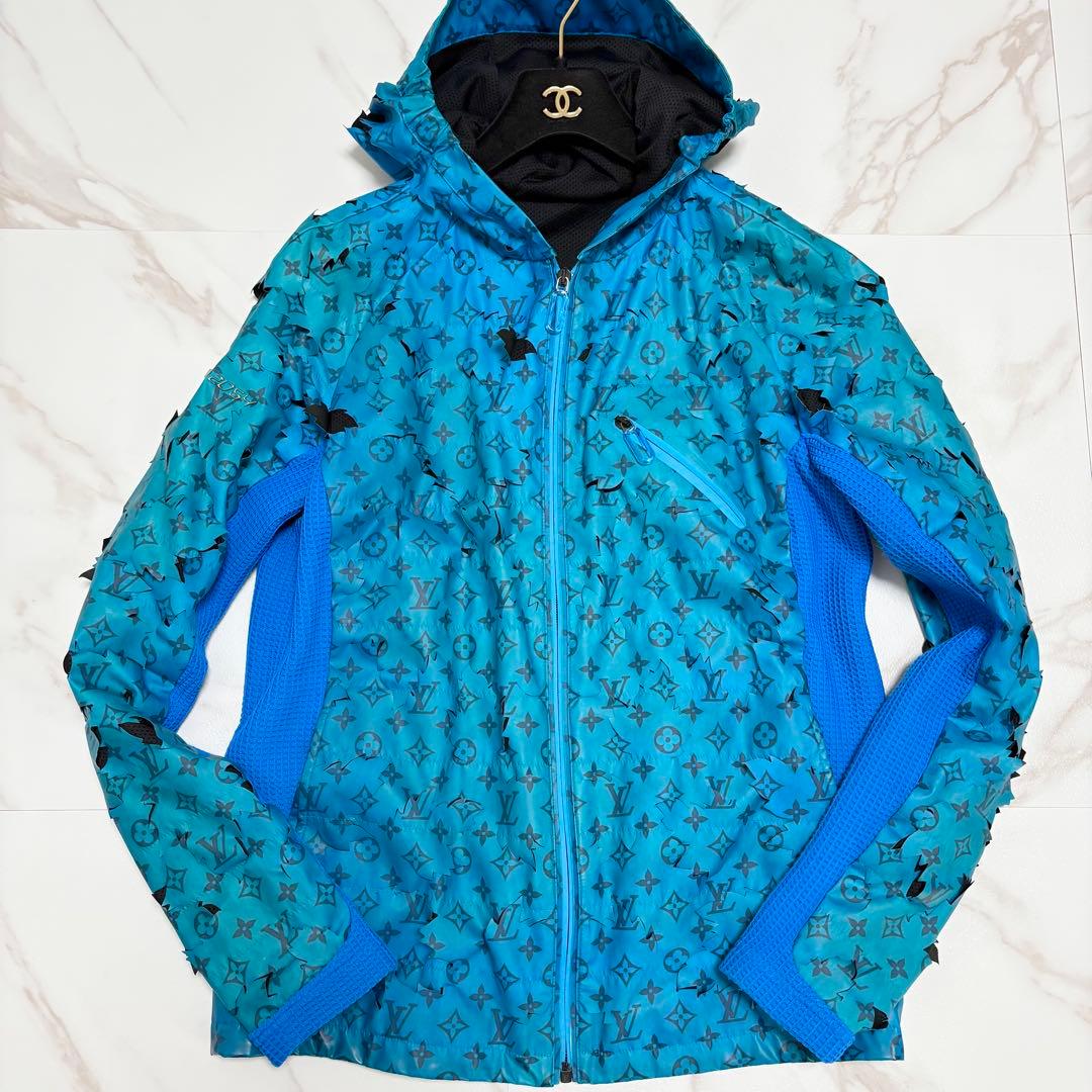 【国内限定2着】ルイヴィトン 2054 カモリーブス モノグラム ブルゾン