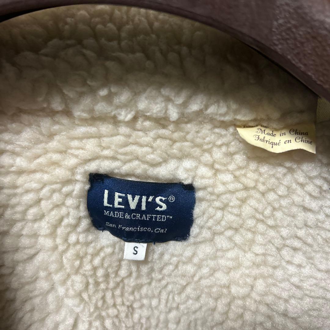 takuya∞着用 Levis シェルパランチコート