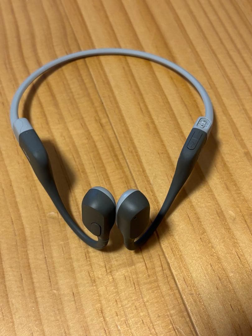 SHOKZ OPENRUN 骨伝導イヤホン グレー　S803