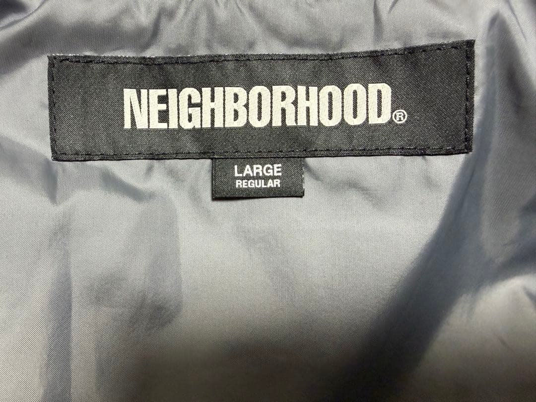 NEIGHBORHOOD プリマロフトナイロンジャケット グレー　L