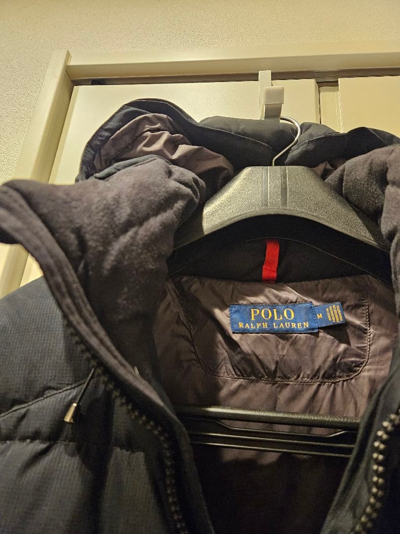 ポロラルフローレン ダウンジャケット ポニー刺繡 ブラック