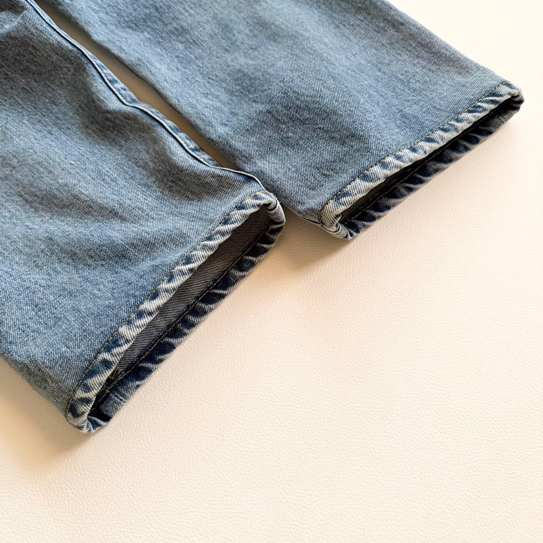 【マディソンブルー】TAPERED DENIM テーパード ボタンフライ 01