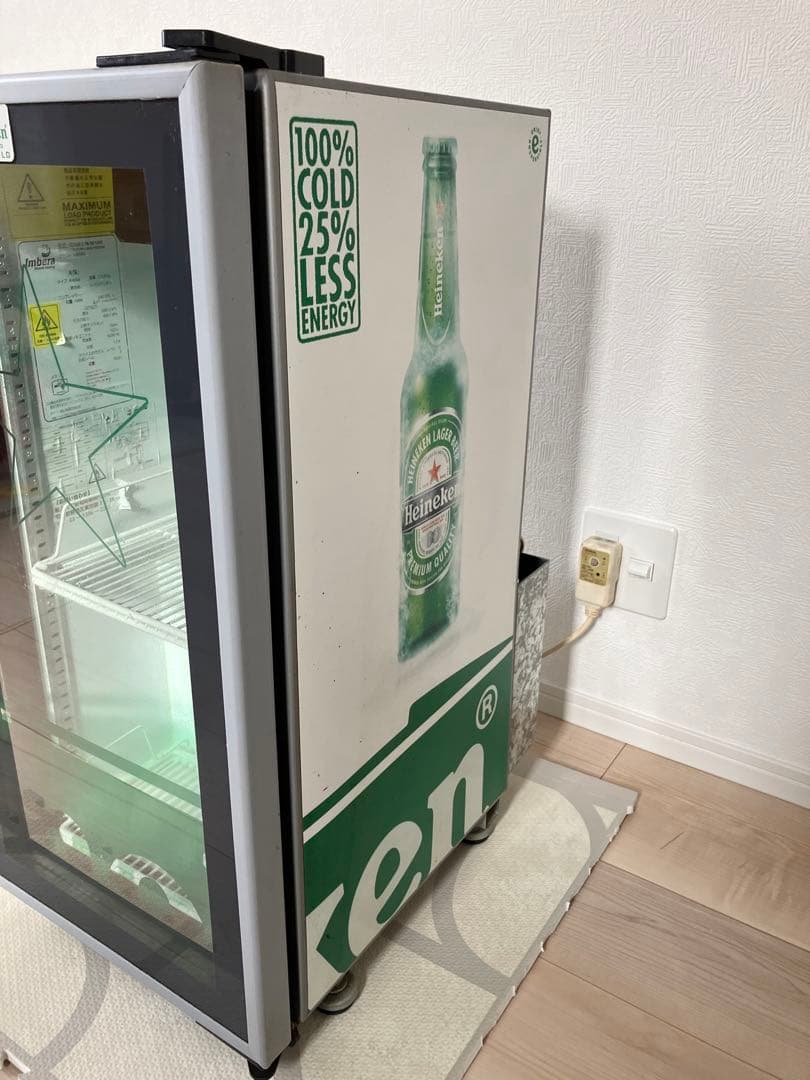 ハイネケン冷蔵庫　非売品　ジャンク　送料込み