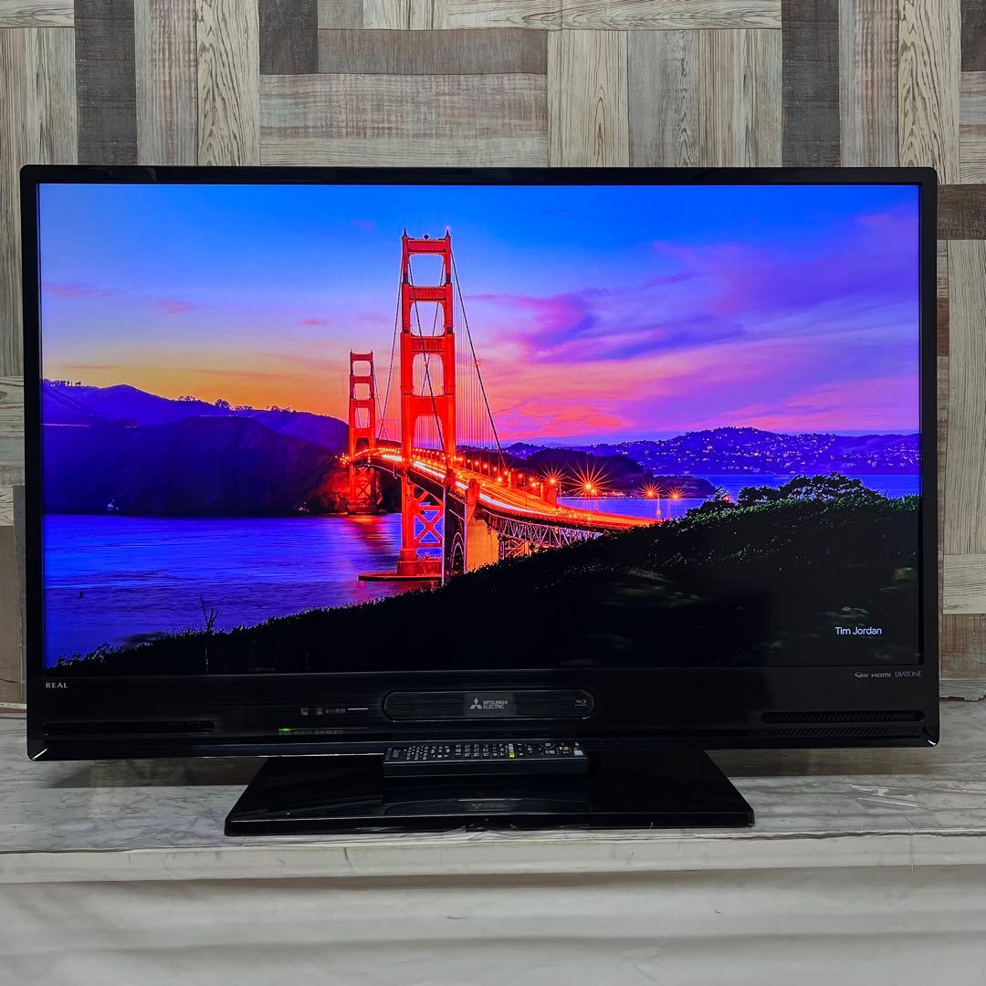 Luisさん専用全国送料込三菱40型ブルーレイHDD付Blu-ray⇄HDDダビ