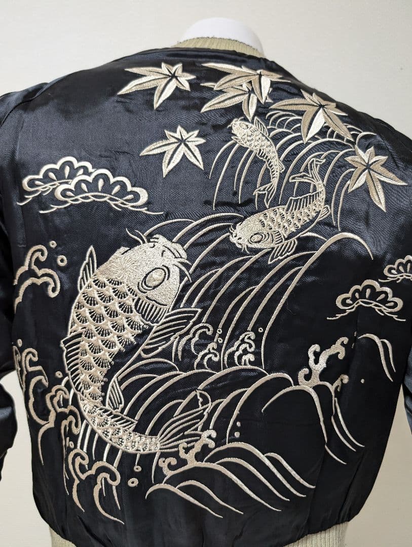 スカジャン　Size.S Cropped heads