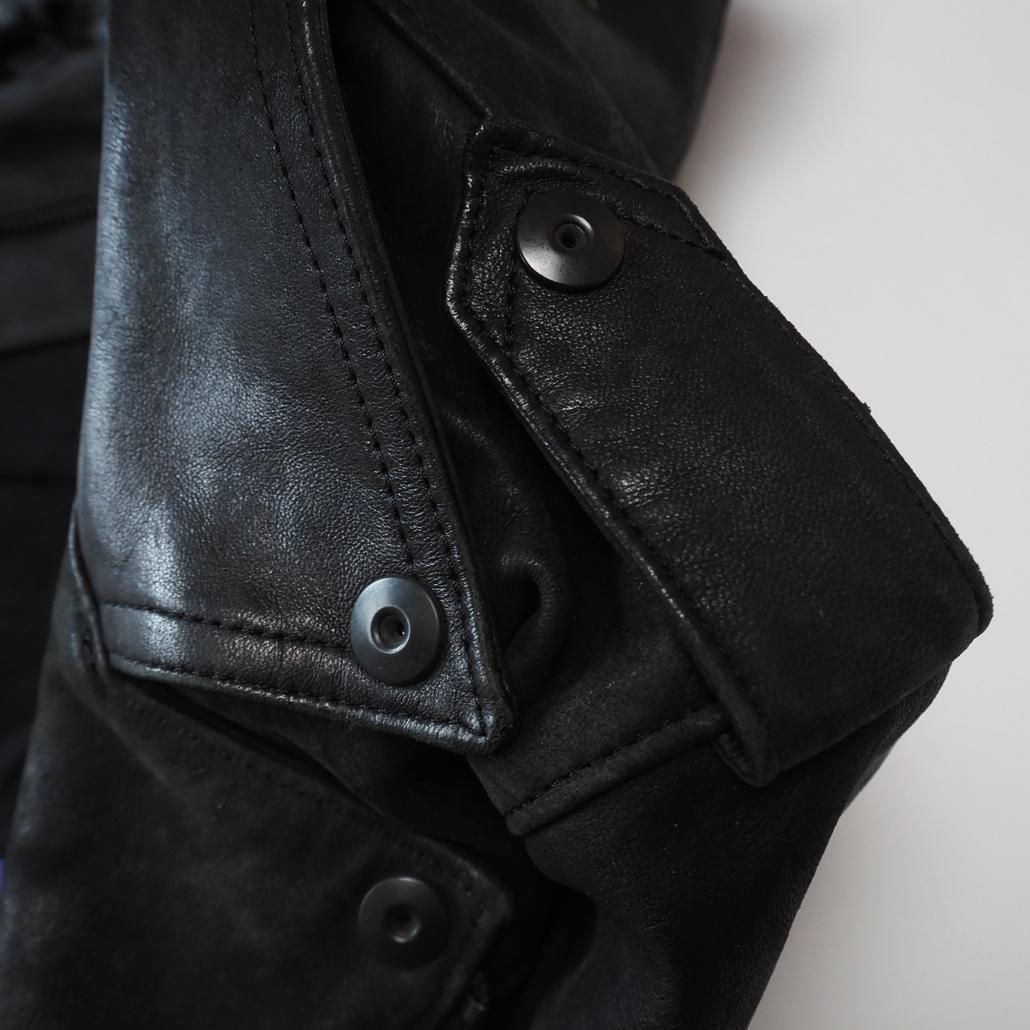 美品 SIVA BLACKMEANS LTR-GREASER JKT 1st