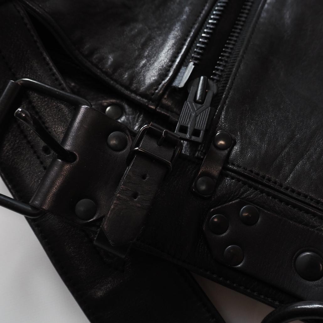 美品 SIVA BLACKMEANS LTR-GREASER JKT 1st