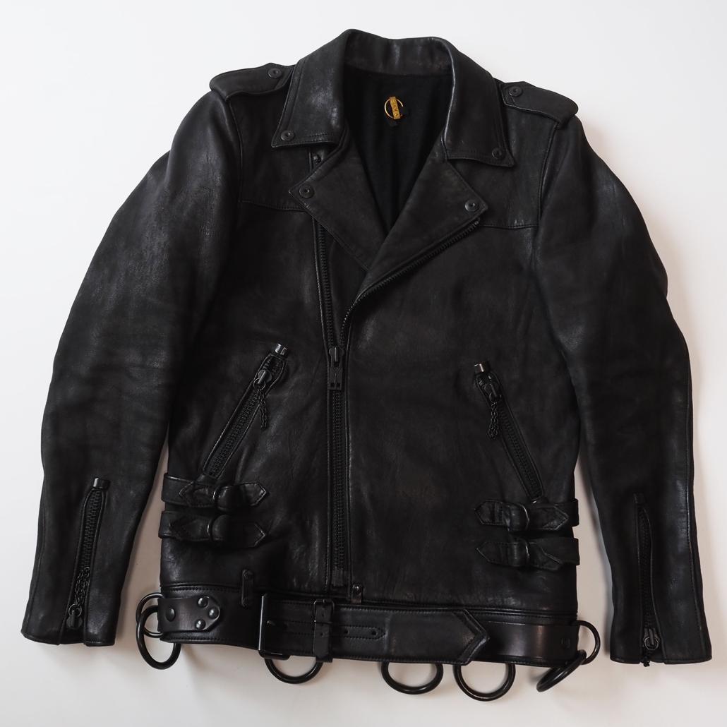 美品 SIVA BLACKMEANS LTR-GREASER JKT 1st