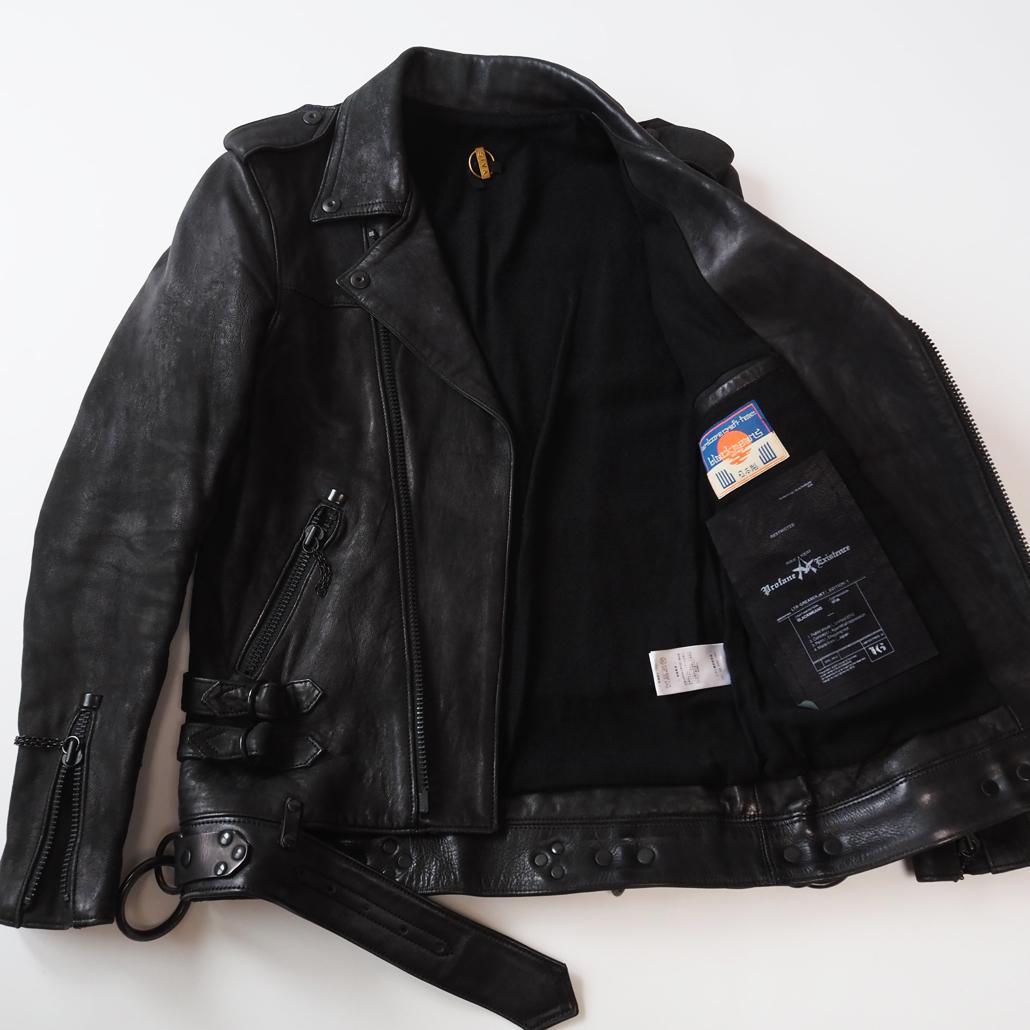 美品 SIVA BLACKMEANS LTR-GREASER JKT 1st