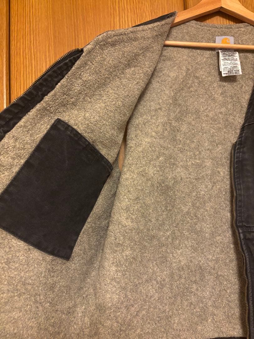 90s カーハート ダックベスト ボア size:XL