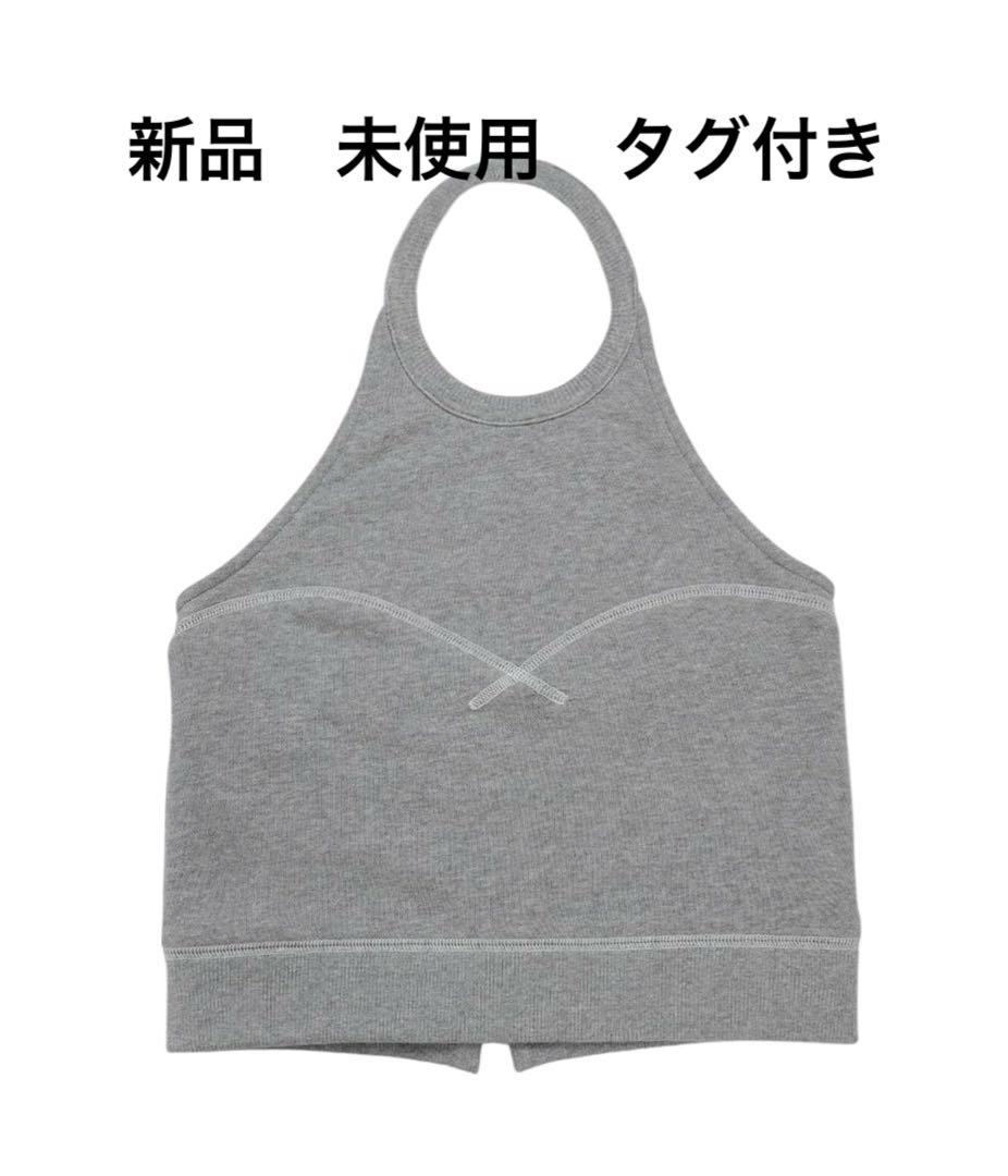 新品　未使用　JUN MIKAMI スウェットホルターネック
