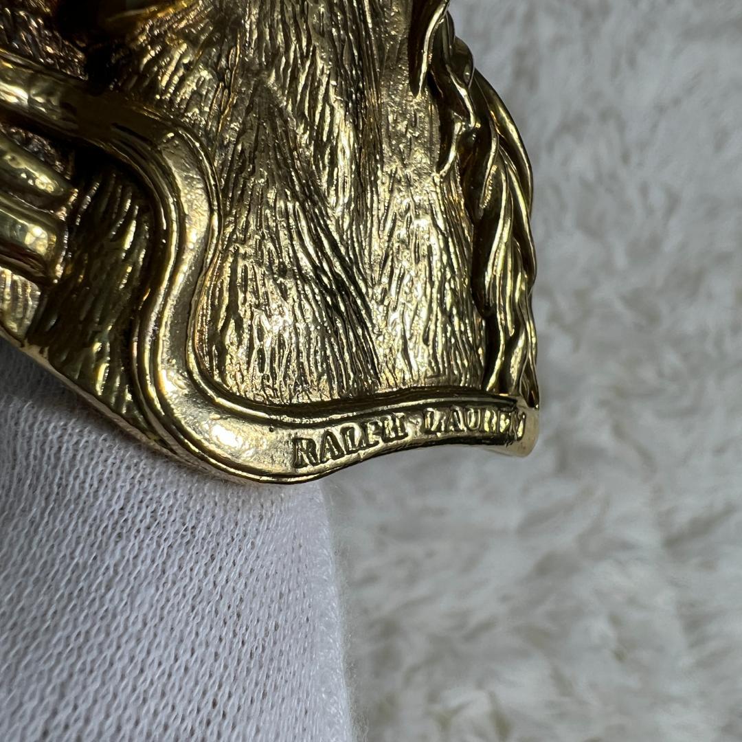 Ralph Lauren ヴィンテージ ベルト本革 レザー イタリア製レディース