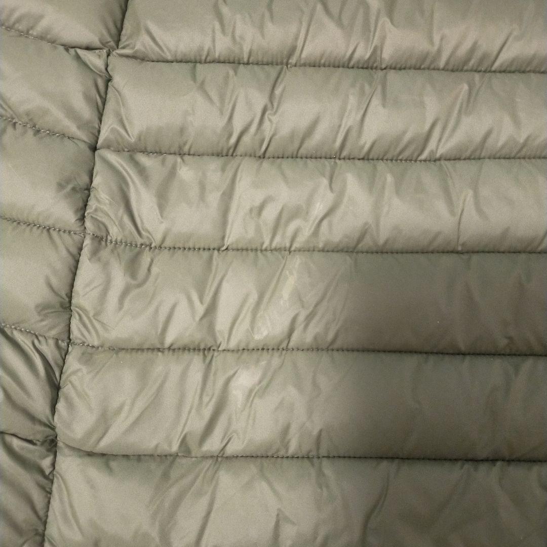 SAVE THE DUCK カーキ色★フード付きロングダウンジャケット