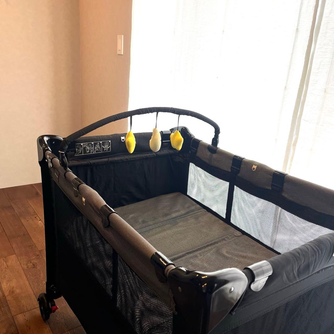 【KATOJI 】プレイヤード NewYorkBaby 折りたたみ ベビーベッド