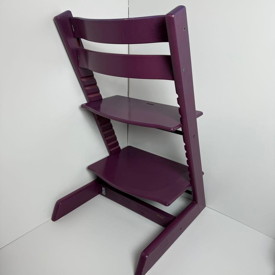 希少色　シリアル5　ストッケ トリップトラップ　パープル　紫