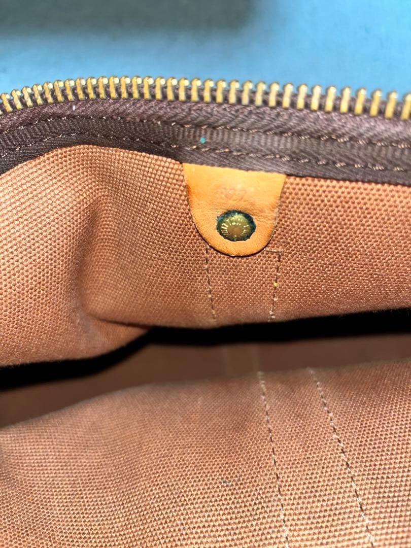 Louis Vuitton モノグラム ボストンバッグ キーポル50 製造番号有