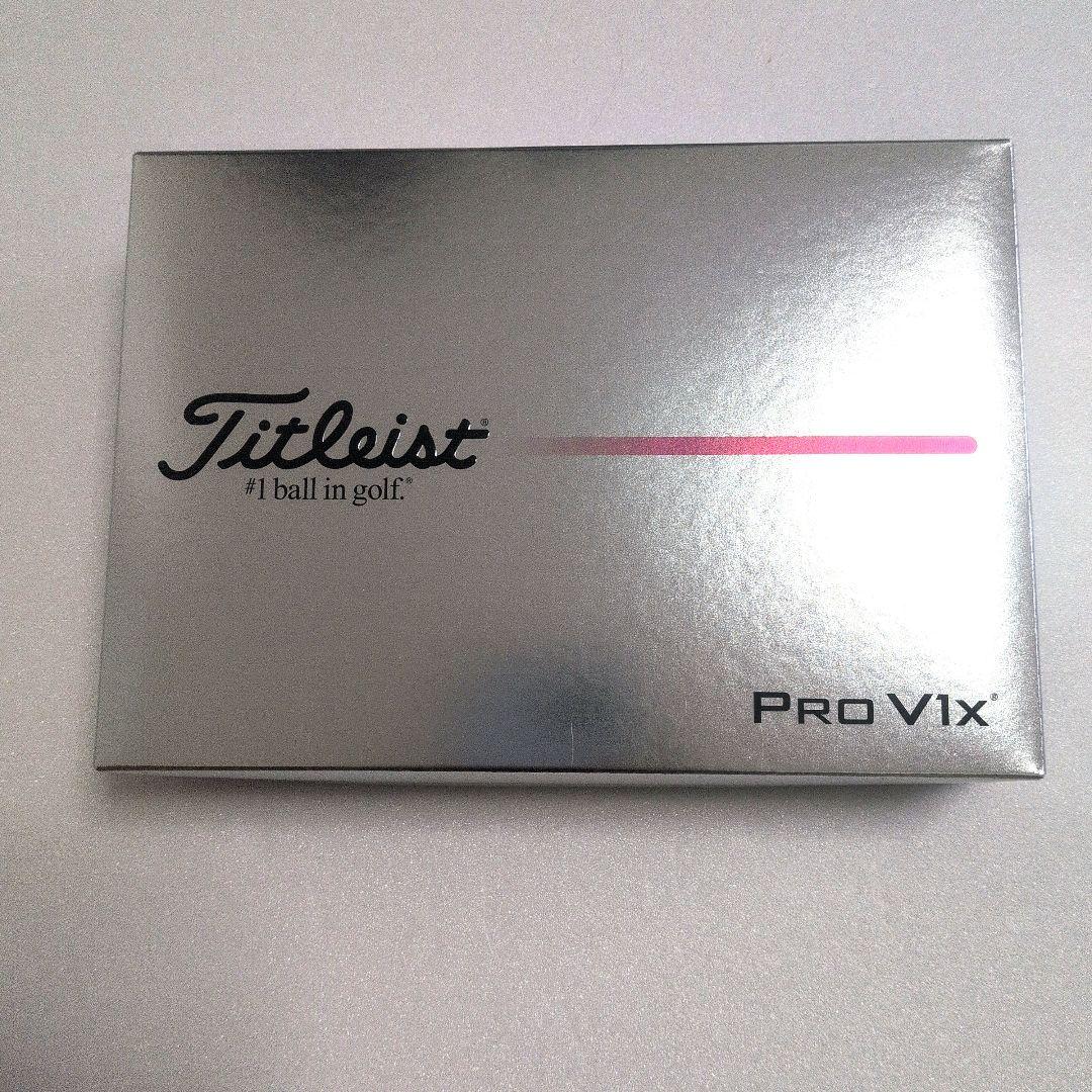 ☆新品☆タイトリスト プロ V1x ゴルフボール 2箱セット マーカー付き