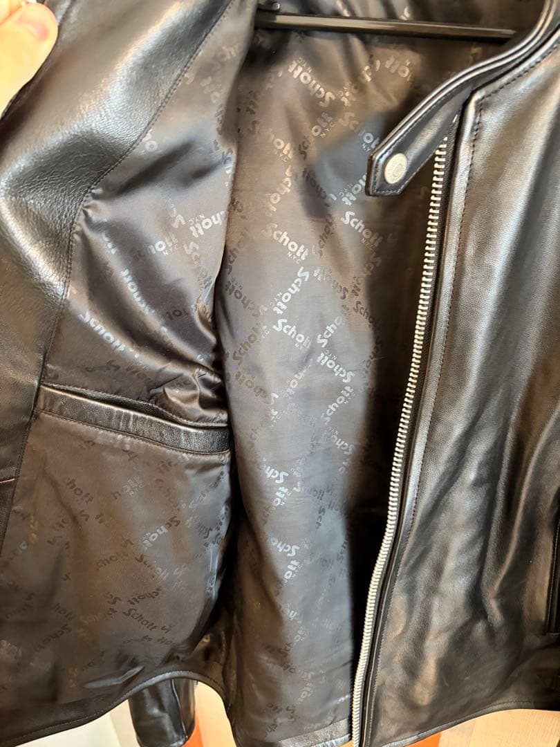 Scott 70S SINGLE RIDERS JACKET (L) 羊革