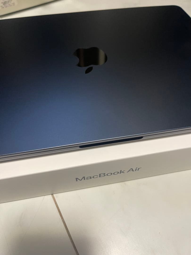 新品MacBook Air スペースグレー 超美品1回だけ電源オン