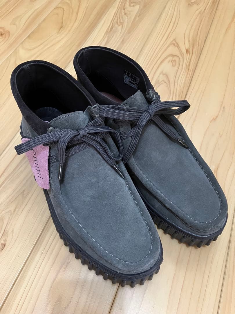 emmi×Clarks コラボTorhill Moss グレー 23.5cm