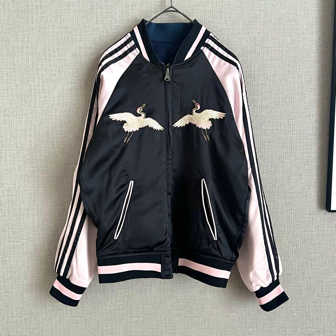 希少!! 美品!! adidas×Rita Ora リバーシブルスカジャン S